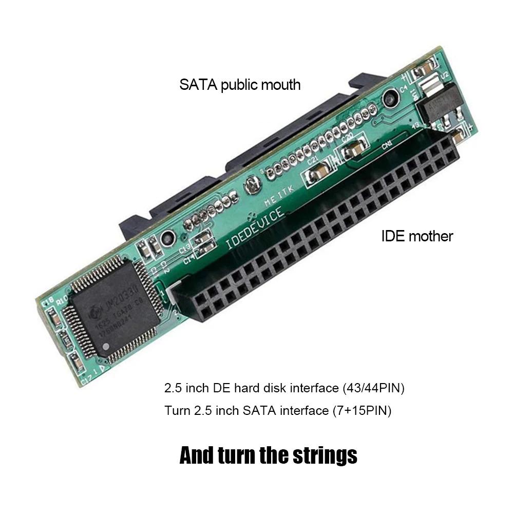 ƮϿ SATA-IDE HDD  , JM20330 Ĩ ϵ ũ  ī, 7 + 15  Ͽ 44   150 MB/s  , 2.5 ġ